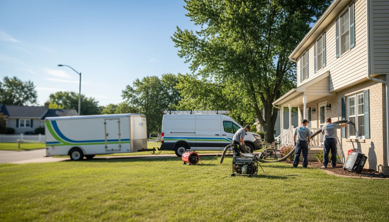Flooded Basement Restoration And Cleanup With Repair in Melrose, MT near me